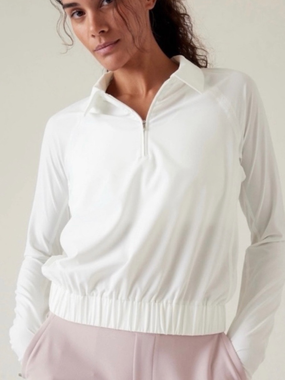 Athleta Advantage Cropped Pullover